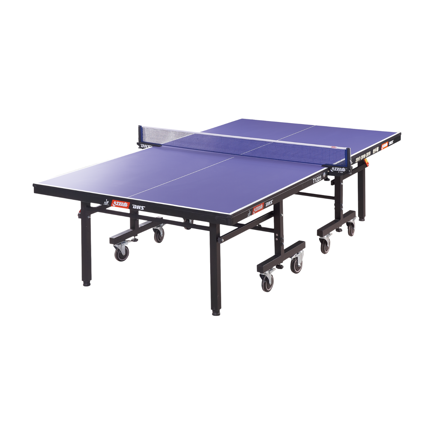 DHS T1223 Professional Two Piece Folding Table Tennis Table 25MM