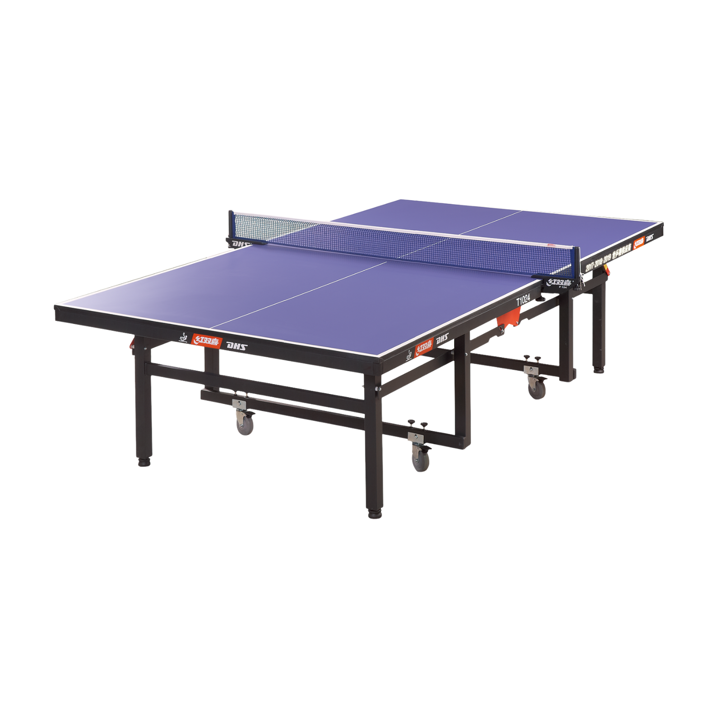 DHS T1024 Professional One Piece Folding Table Tennis Table 25MM