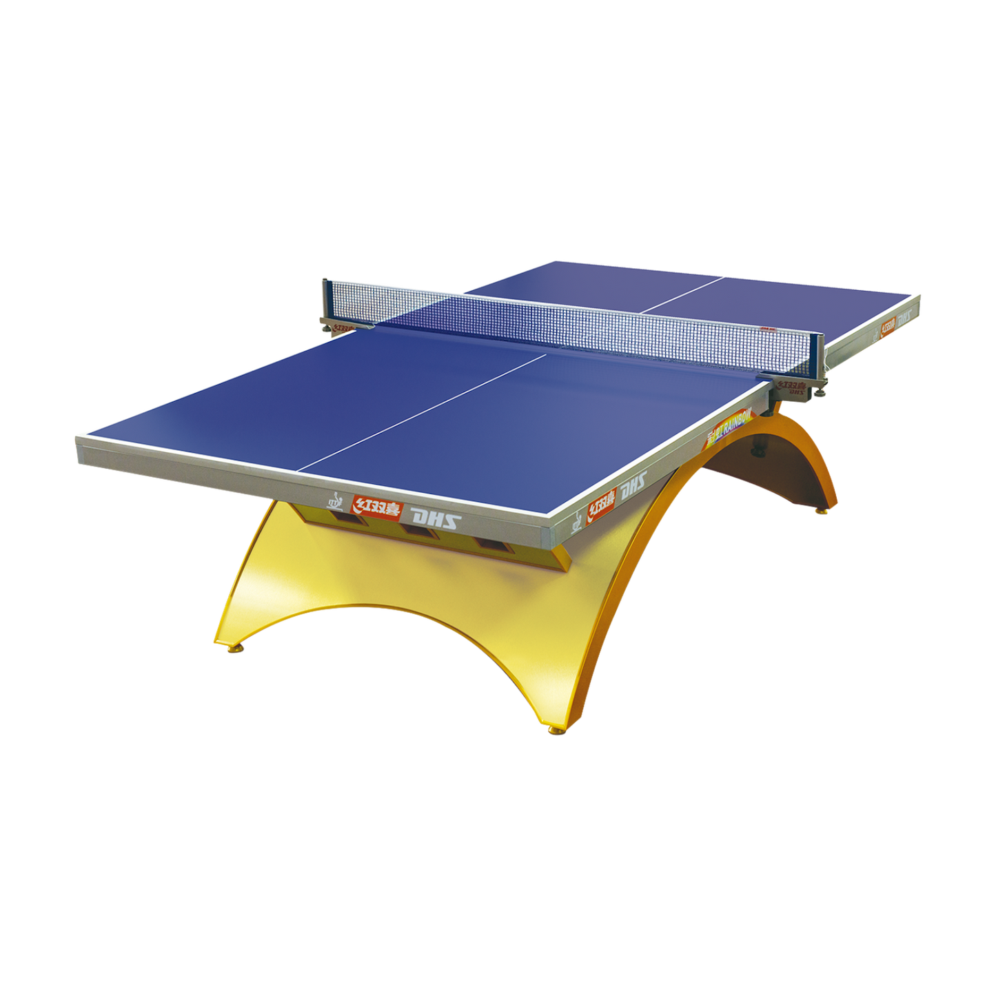 DHS Golden Rainbow 2 Tournament Table Tennis Table 25MM