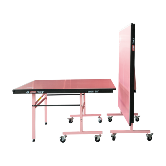DHS Sun Yingsha Two Piece Folding Table Tennis Table 18MM
