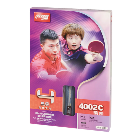 DHS 4 Star Carbon Fiber Table Tennis Racket