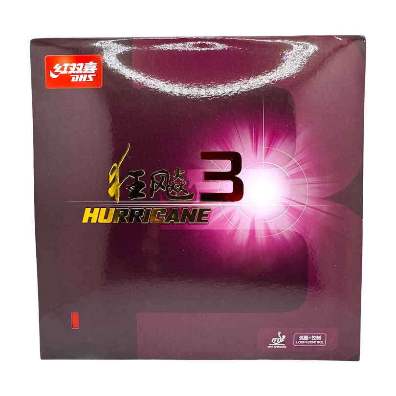 DHS Hurricane 3 Table Tennis Rubbers