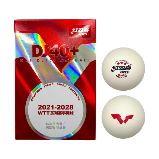 DHS DJ40+ WTT 3-Star Table Tennis Balls