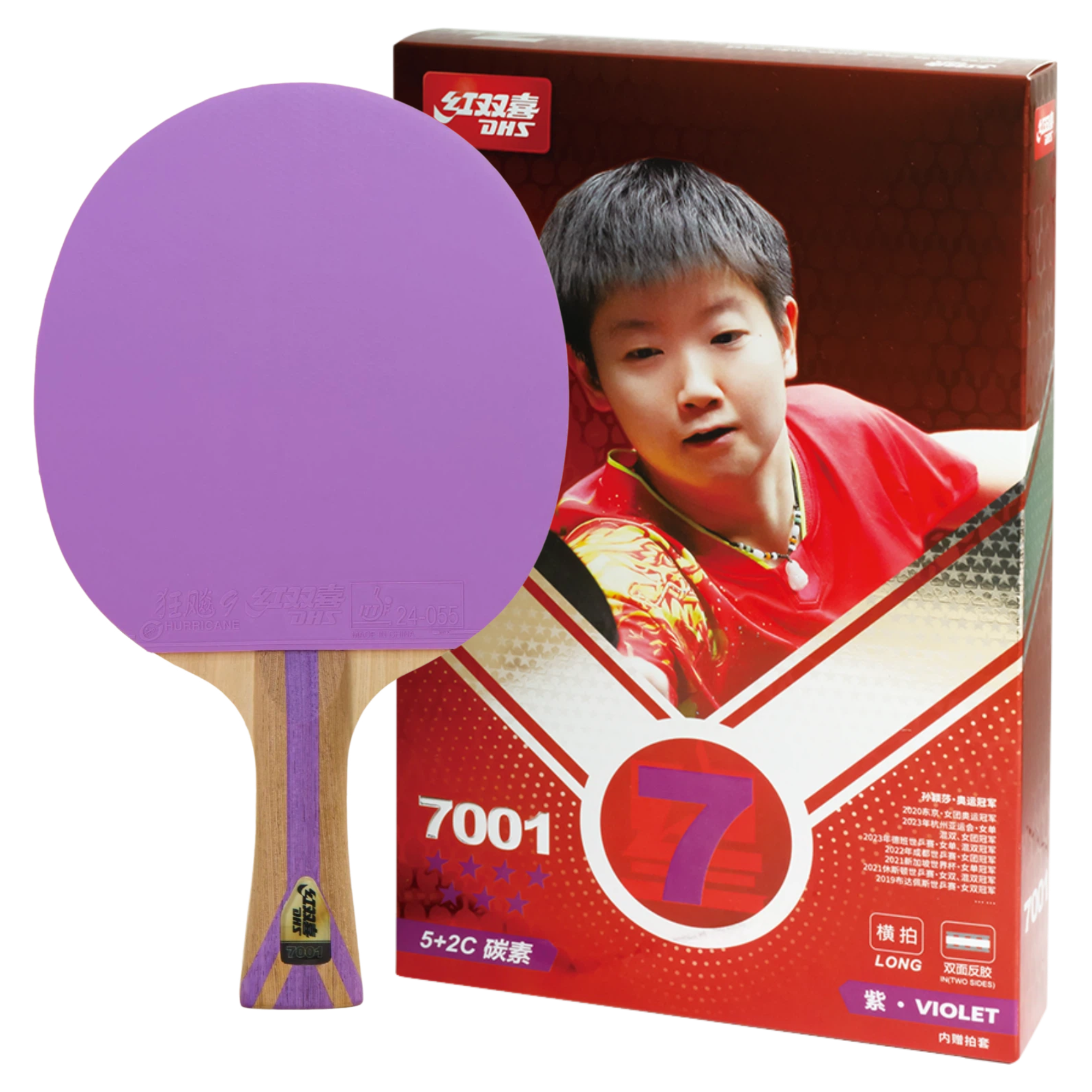 Dhs Tt Racket DHS 7 Star Color Edition Table Tennis Racket – DHS Sports USA