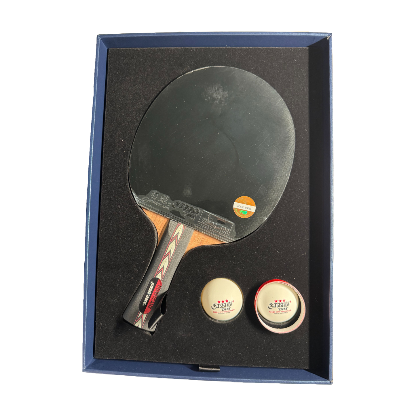 DHS Hurricane NO. Table Tennis Racket Set