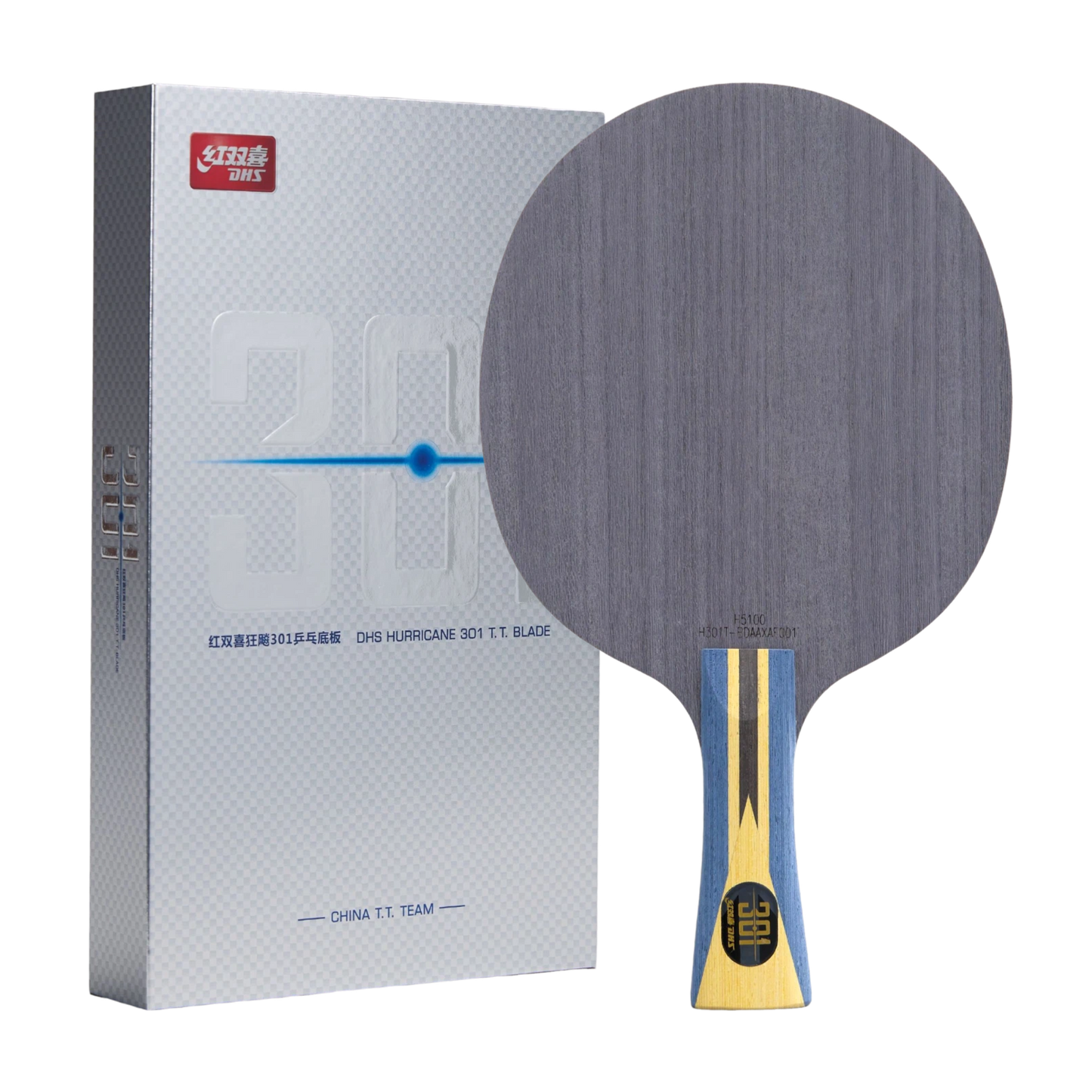 DHS Hurricane 301T Table Tennis Blade