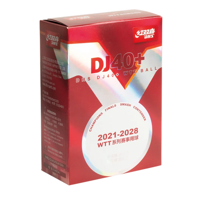 DHS DJ40+ WTT 3-Star Table Tennis Balls