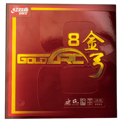 DHS Gold Arc 8 Table Tennis Rubber