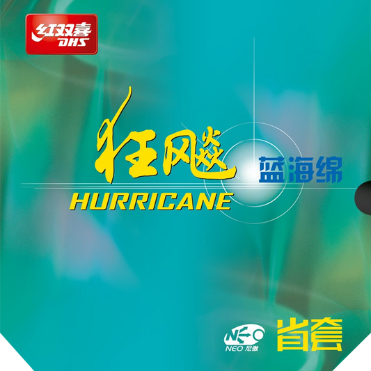 DHS NEO Hurricane 3 Provincial Blue Table Tennis Rubber