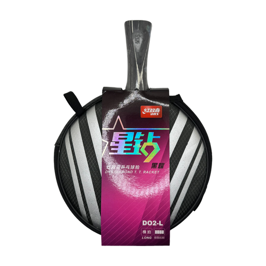 DHS Diamond Series Obsidian Table Tennis Racket