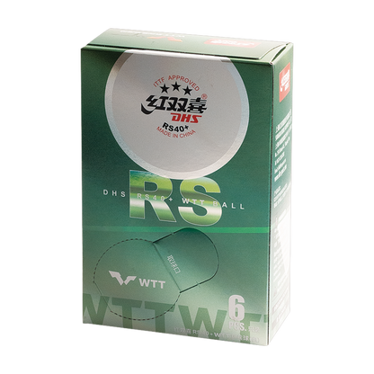 DHS RS40 WTT 3 Star Recycled Material Table Tennis Ball