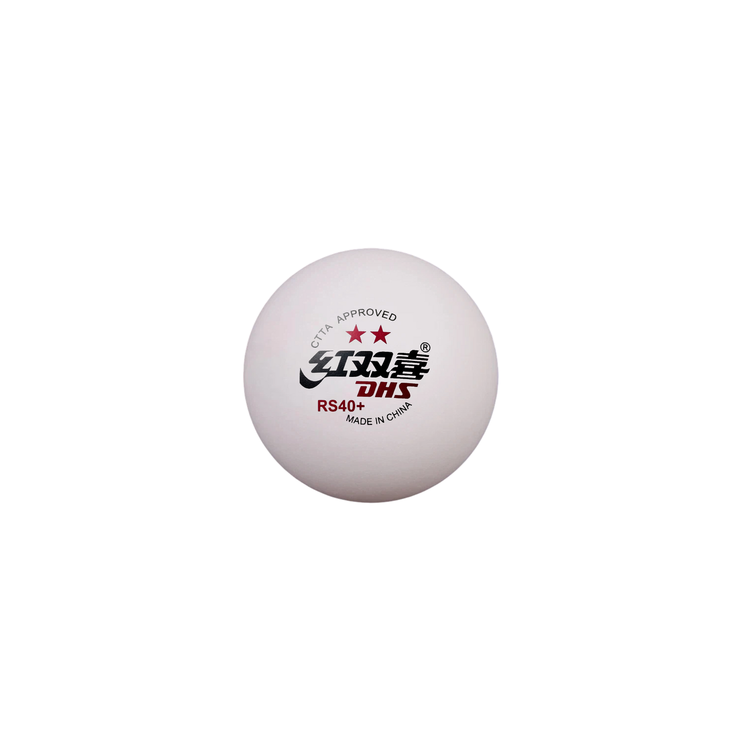 DHS RS40 2 Star Recycled Material Table Tennis Ball