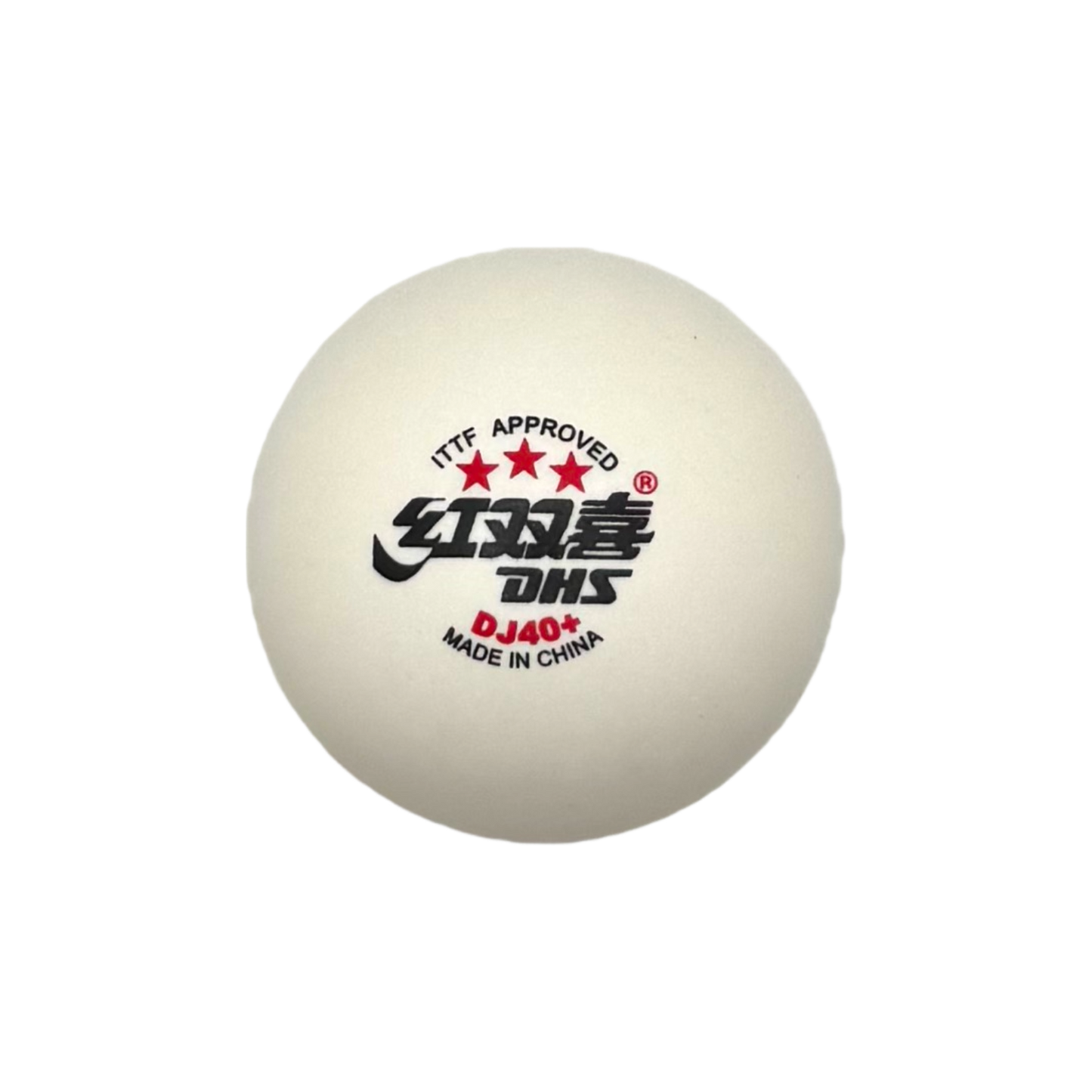 DHS DJ40+ WTT 3-Star Table Tennis Balls