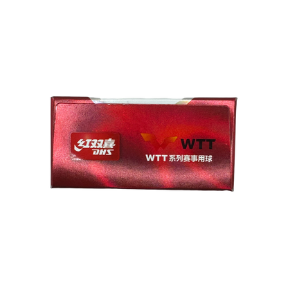 DHS DJ40+ WTT 3-Star Table Tennis Balls