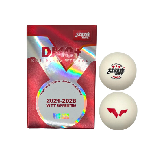 DHS DJ40+ WTT 3-Star Table Tennis Balls