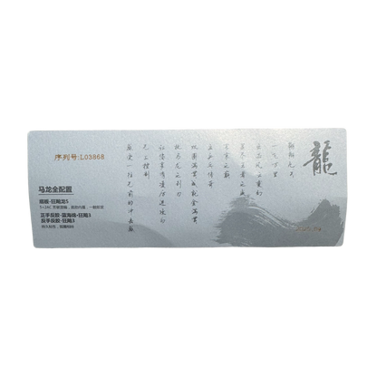 DHS Golden Grand Slam Ma Long Classic Series Table Tennis Racket Set