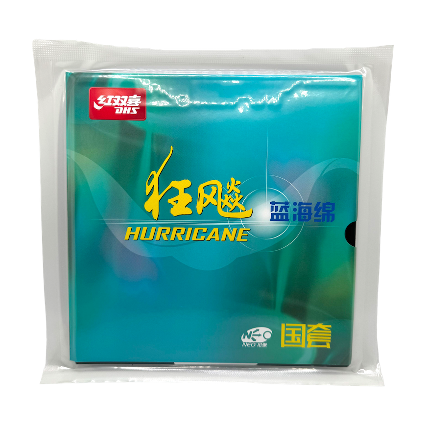 DHS Hurricane 3 National NEO Blue Table Tennis Rubbers