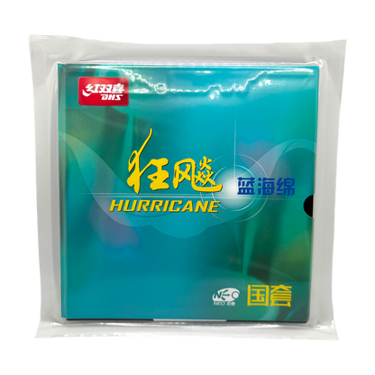 DHS Hurricane 3 National NEO Blue Table Tennis Rubbers