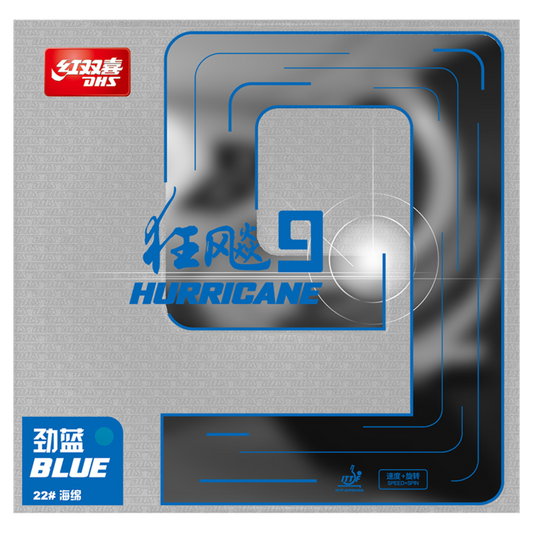 DHS Hurricane 9 Table Tennis Rubber