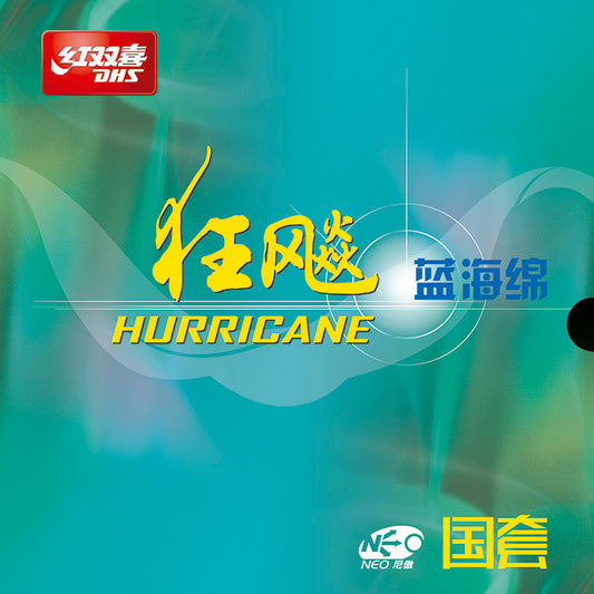 DHS Hurricane 3 National NEO Blue Table Tennis Rubbers